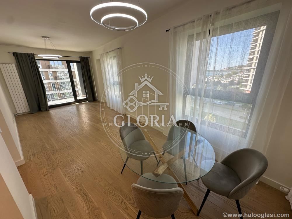 Трёхкомнатная квартира, 91 м², Београд на води, Савски-Венац