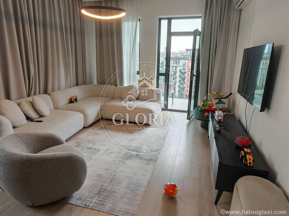 Четырёхкомнатная квартира, 98 м², Београд на води, Савски-Венац