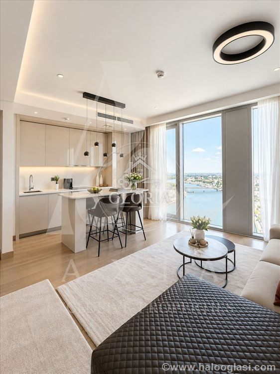 Трёхкомнатная квартира, 86.68 м², Београд на води -, Савски-Венац, фото 2