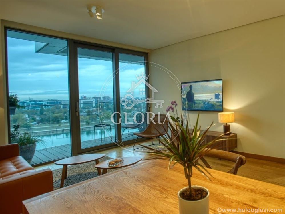 Трёхкомнатная квартира, 91.95 м², Београд на води, Савски-Венац