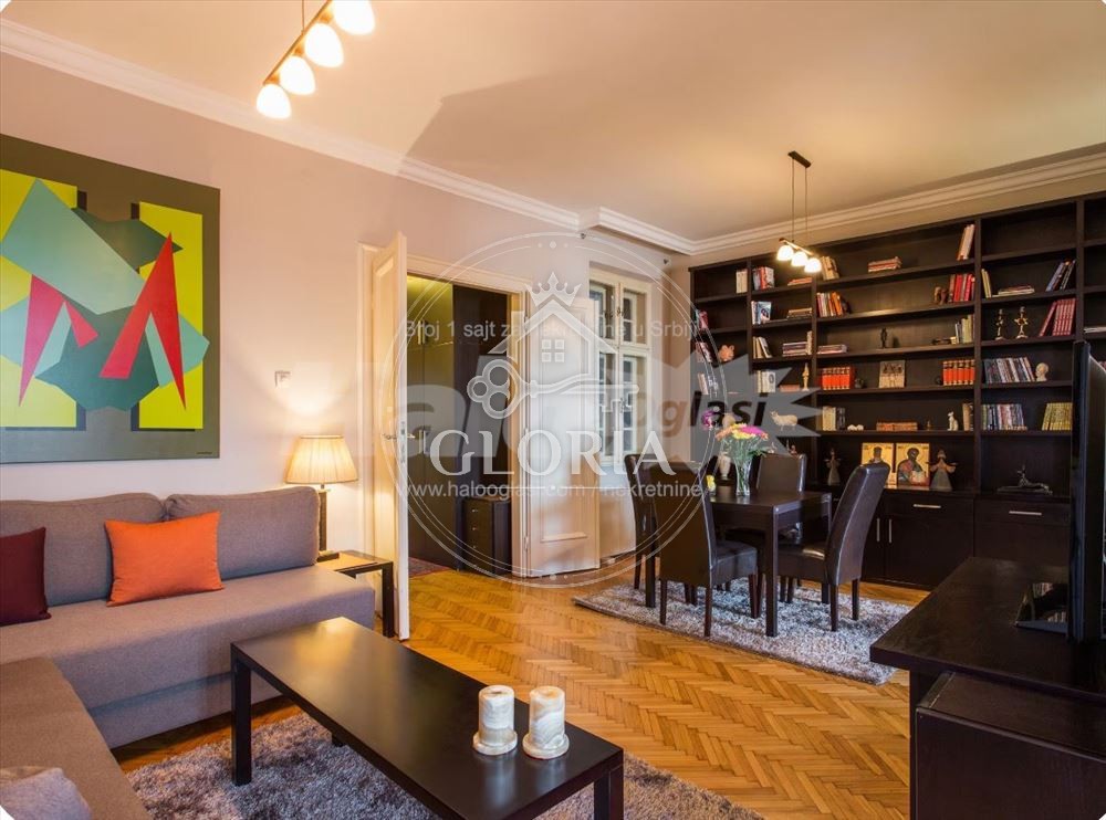 Трёхкомнатная квартира, 80 м², Зелени венац, Старый город, фото 11