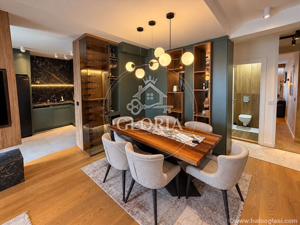 Трёхкомнатная квартира, 85 м², Модерно опремлен, Луксузан, фото 3