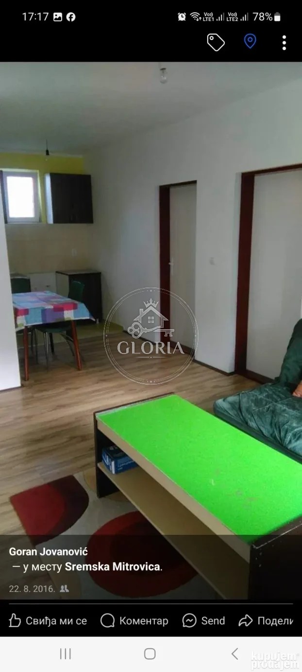 Трёхкомнатная квартира, 55 м², Палилула