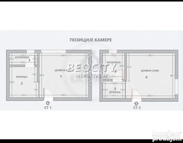 Студия, 40 м², Земун поле, Земун, фото 7